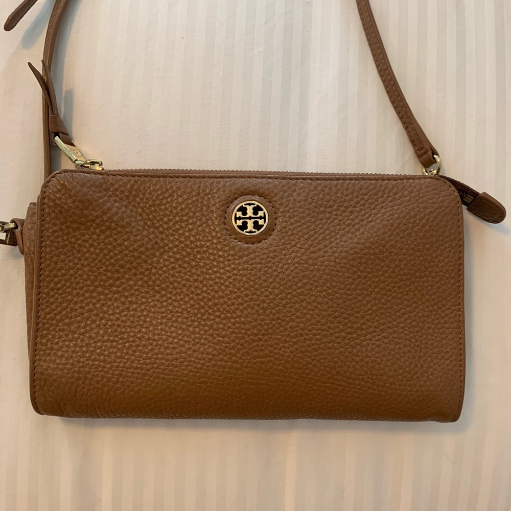 Tory Burch Camel Crossbody Bag